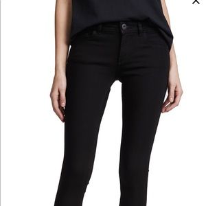 Size 27 DL1961 black skinny jeans